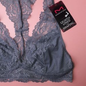 Maidenform lace bralette T-back size M